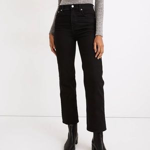 MADEWELL Slim Wide-Leg Jeans in Lunar Wash - New with Tags